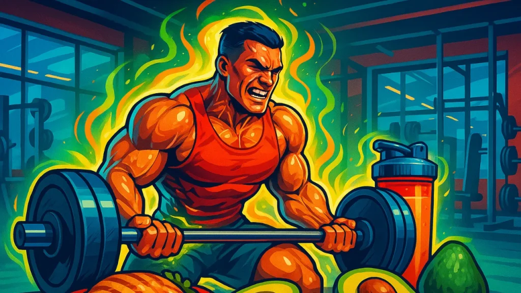 build muscle with high metabolism