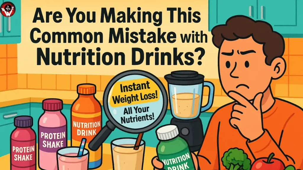 Common Mistake with Nutrition Drinks