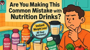Common Mistake with Nutrition Drinks