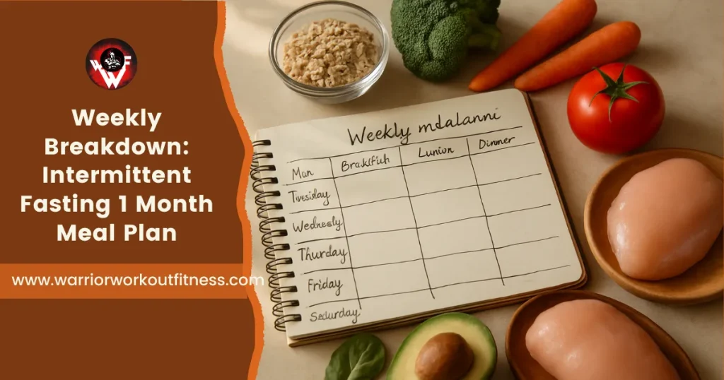 Intermittent Fasting 1 Month Meal Plan